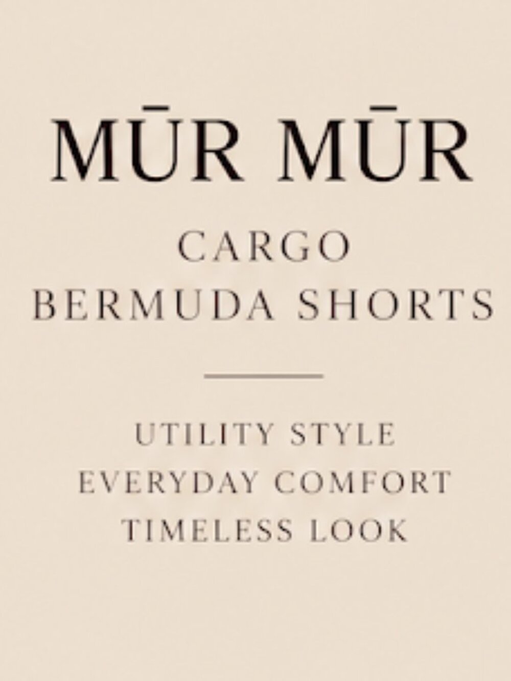 Anthropologie MÜRMÜR White Cargo Bermuda Shorts Size M Utility Y2K - Picture 10 of 11